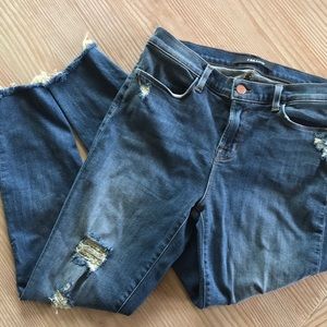 J Brand cropped skinny in Fury